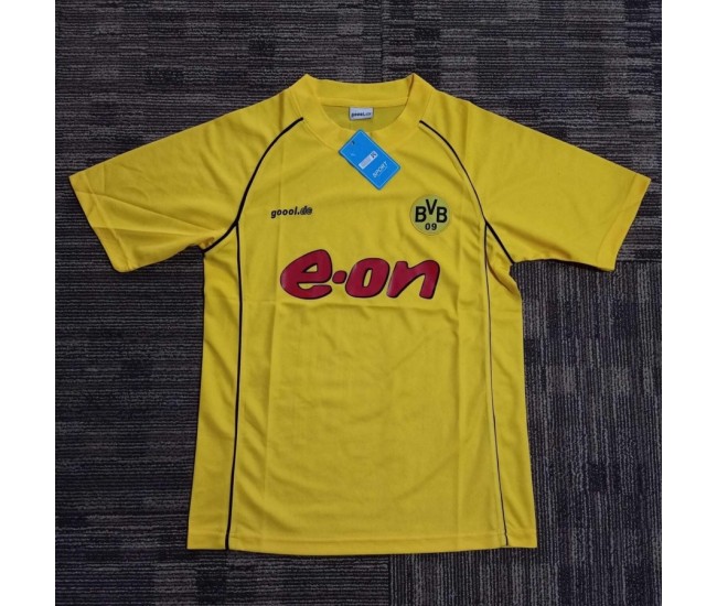 Borussia Dortmund 2001-2002 Champions League Classic Shirt