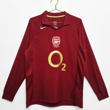 Arsenal FC 2005-2006 Long Sleeve Home Classic Shirt