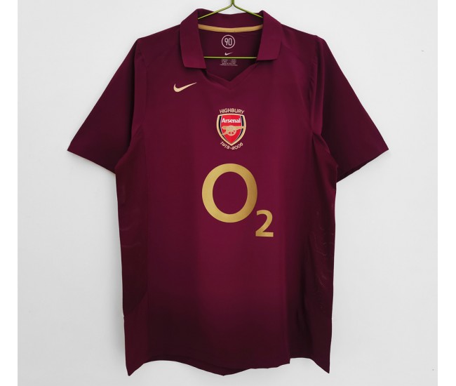 Arsenal FC 2005-2006 Home Classic Shirt