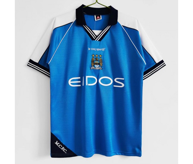 Manchester City FC 1999-2001 Home Classic Shirt