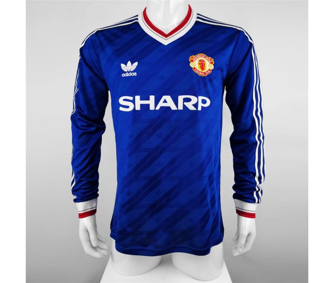 Manchester United FC 1986-1988 Long Sleeve Third Classic Shirt