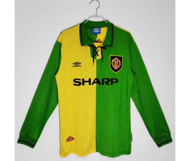 Manchester United FC 1992-1993 Long Sleeve Third Classic Shirt