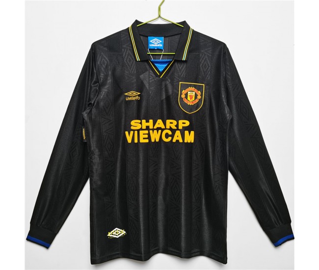 Manchester United FC 1993-1994 Long Sleeve Away Classic Shirt