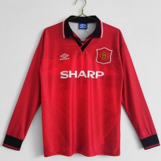 Manchester United FC 1994-1995 Long Sleeve Home Classic Shirt