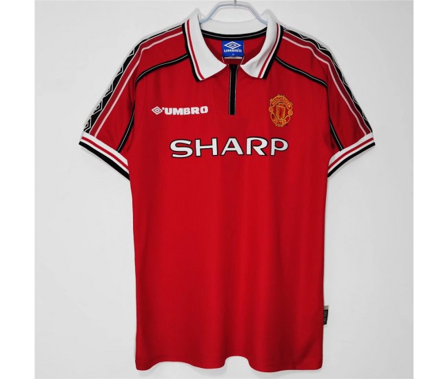 Manchester United FC 1998-1999 Home Classic Shorts