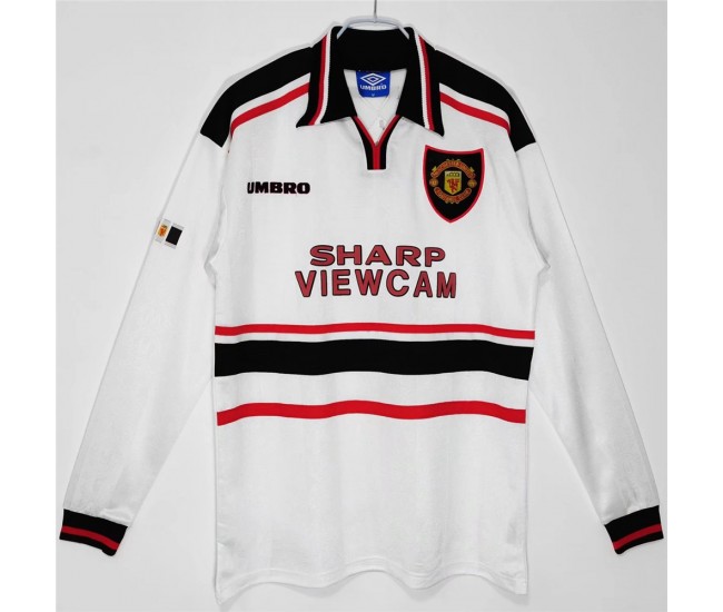 Manchester United FC 1998-1999 Long Sleeve Away Classic Shirt