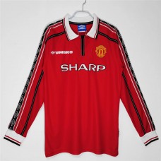 Manchester United FC 1998-1999 Long Sleeve Home Classic Shirt