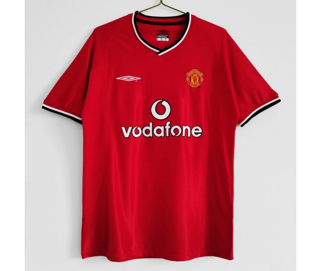 Manchester United FC 2000-2001 Home Classic Shirt