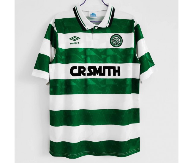 Celtic Glasgow 1989-1991 Home Classic Shirt