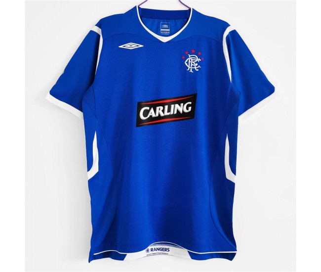 Rangers FC 2008-2009 Home Classic Shirt