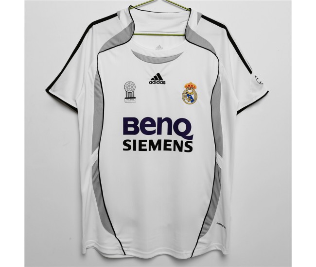 Real Madrid 2006-2007 Home Classic Shirt