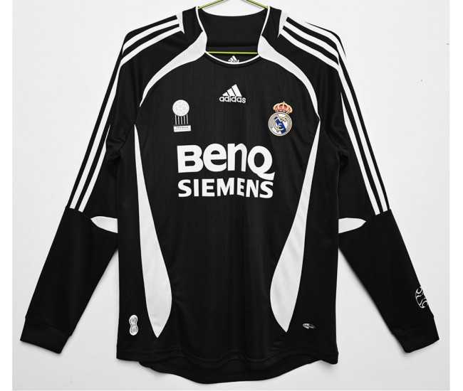 Real Madrid 2006-2007 Long Sleeve Third Classic Shirt