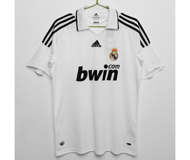 Real Madrid 2008-2009 Home Classic Shirt