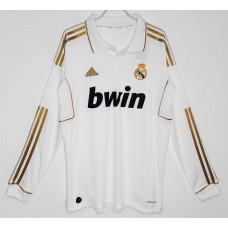 Real Madrid 2011-2012 Long Sleeve Home Classic Shirt