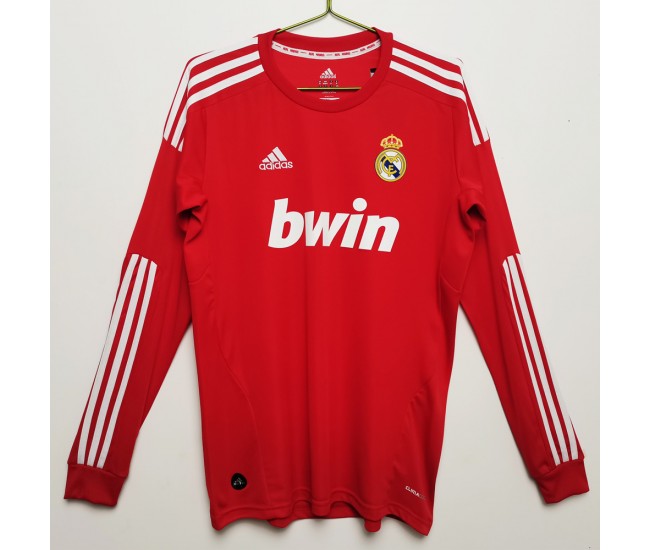 Real Madrid 2011-2012 Long Sleeve Third Classic Shirt