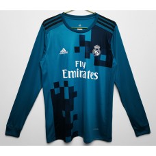 Real Madrid 2017-2018 Long Sleeve Third Classic Shirt