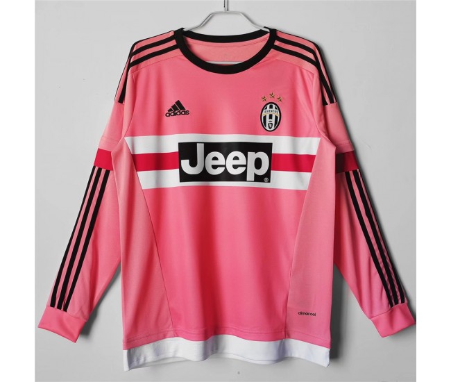 Juventus 2015-2016 Long Sleeve Away Classic Shirt