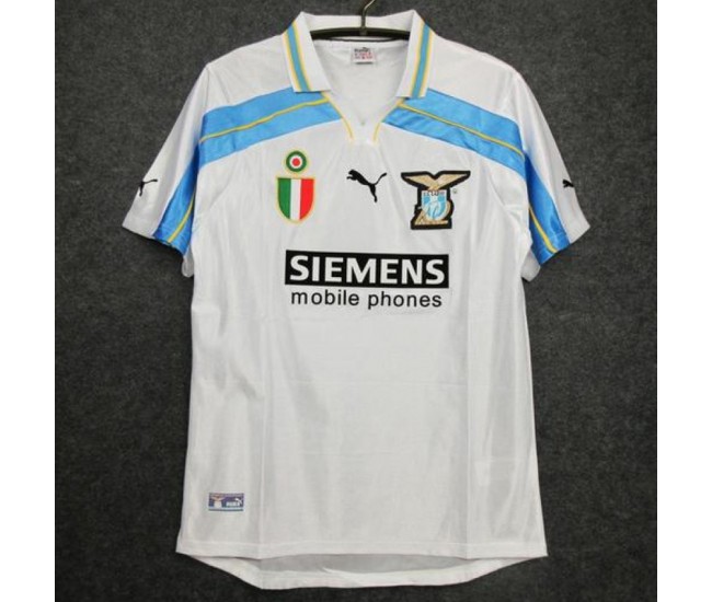 SS Lazio 2000-2001 Centenary Classic Shirt