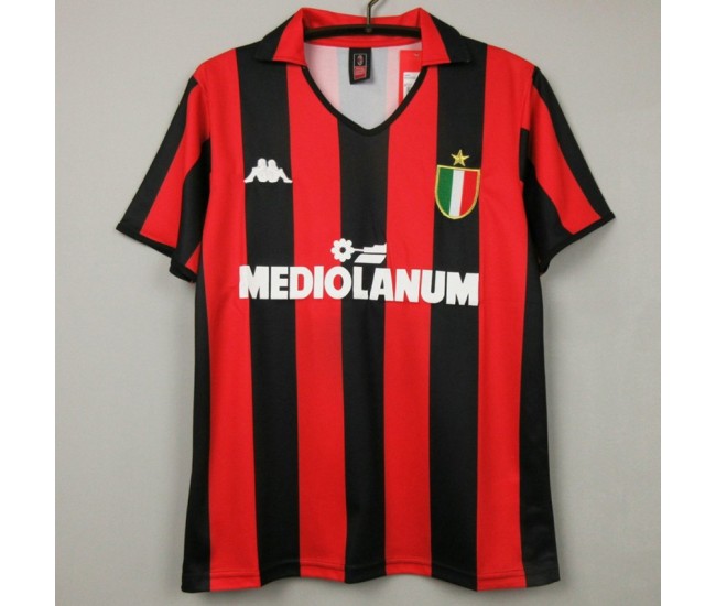 AC Milan 1988-1990 Home Classic Shirt