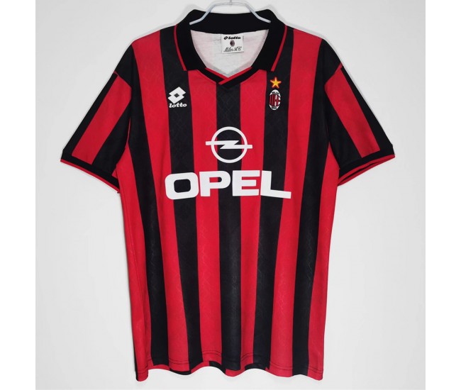 AC Milan 1995-1996 Home Classic Shirt