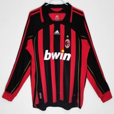 AC Milan 2006-2007 Long Sleeve Home Classic Shirt