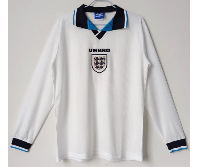 England 1996 Long Sleeve Home Classic Shirt