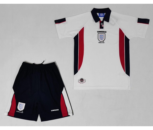 England 1998 Kids Home Classic Kit