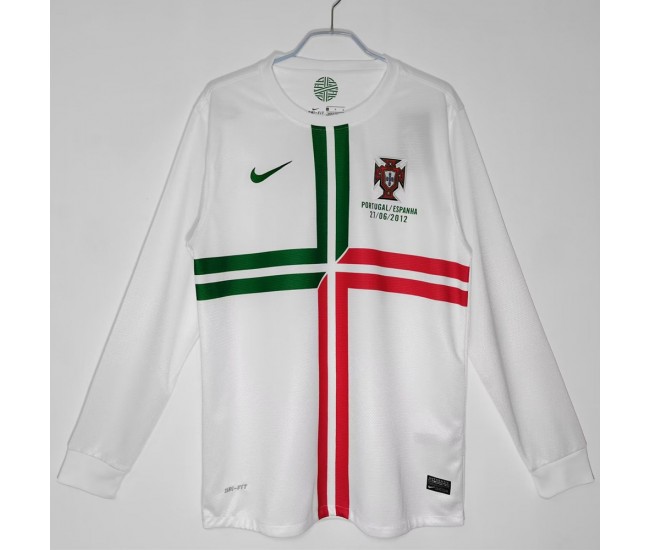 Portugal 2012-2013 Long Sleeve Away Classic Shirt