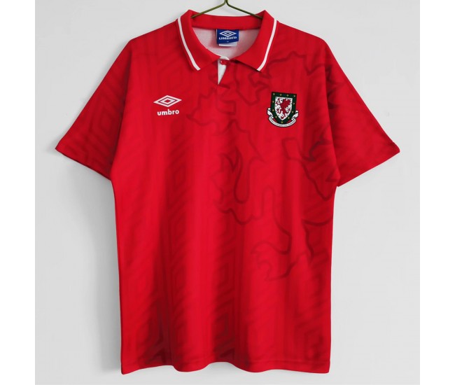 Wales 1992-1994 Home Classic Shirt